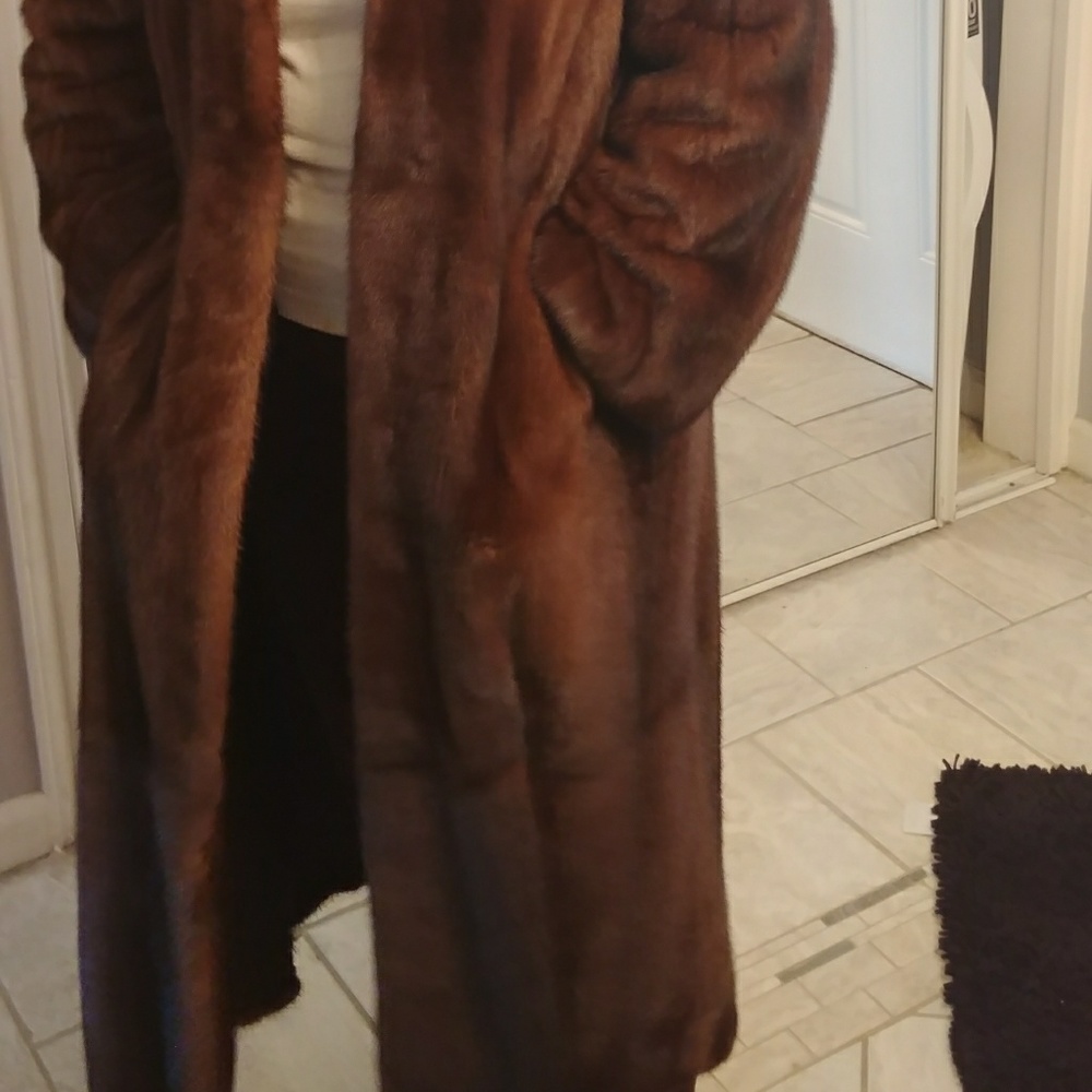 Mink Coat pit to pit 18”